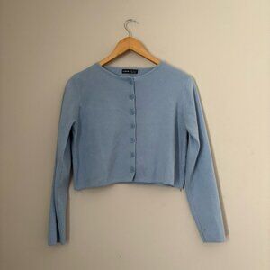 CLOSING SALE SHEIN Soft Blue Knit Top